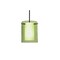 Besa Lighting Pahu 8 Stem Pendant, Trans. Olive/Opal, Bronze Finish, 1x100W Incandescent 1TT-L00607-BR - alternate 1